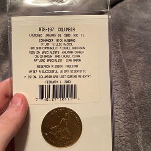 Coin from the clombia lunch Jan -6 2003